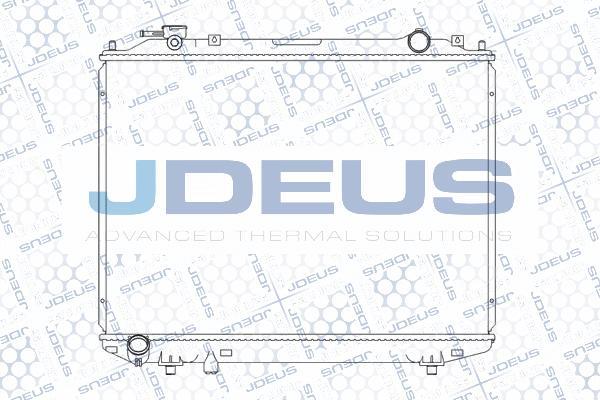 Jdeus M-0120190 - Radiators, Motora dzesēšanas sistēma ps1.lv