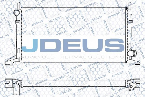 Jdeus M-0120110 - Radiators, Motora dzesēšanas sistēma ps1.lv