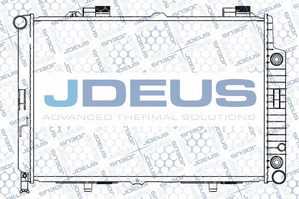 Jdeus M-0170910 - Radiators, Motora dzesēšanas sistēma ps1.lv