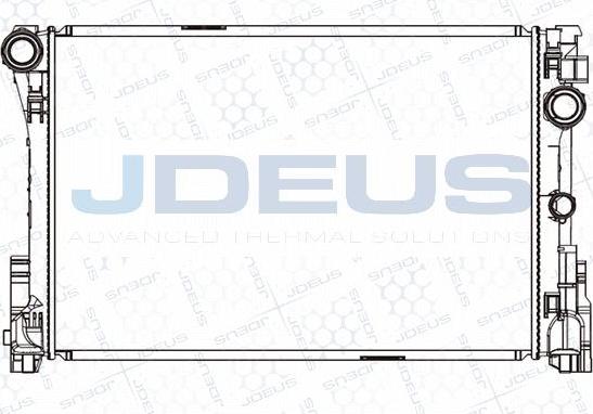 Jdeus M-0170810 - Radiators, Motora dzesēšanas sistēma ps1.lv