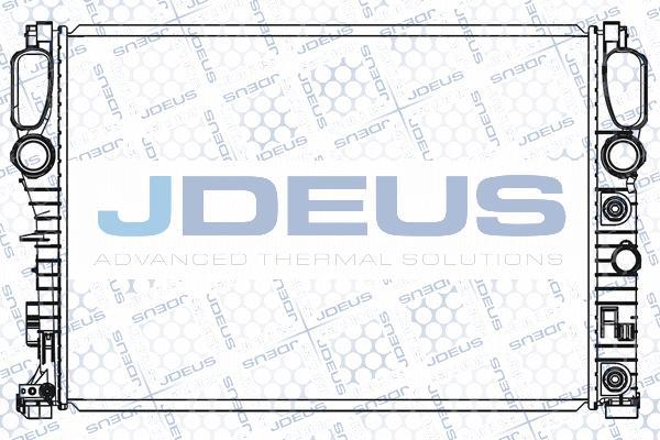 Jdeus M-0170720 - Radiators, Motora dzesēšanas sistēma ps1.lv