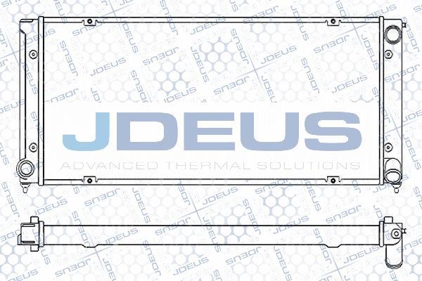 Jdeus M-0300040 - Radiators, Motora dzesēšanas sistēma ps1.lv