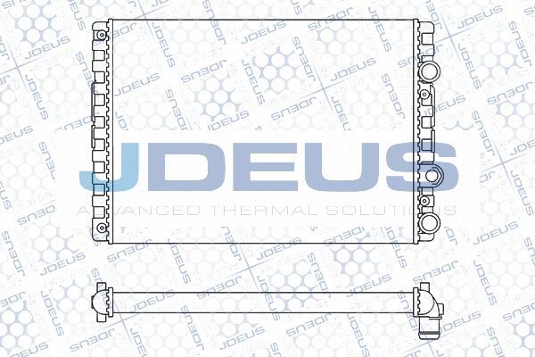 Jdeus M-0300080 - Radiators, Motora dzesēšanas sistēma ps1.lv