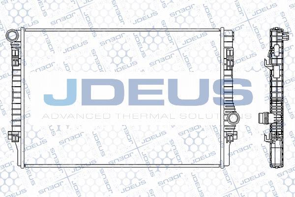 Jdeus M-0300190 - Radiators, Motora dzesēšanas sistēma ps1.lv