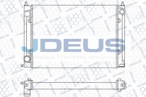 Jdeus M-0300340 - Radiators, Motora dzesēšanas sistēma ps1.lv