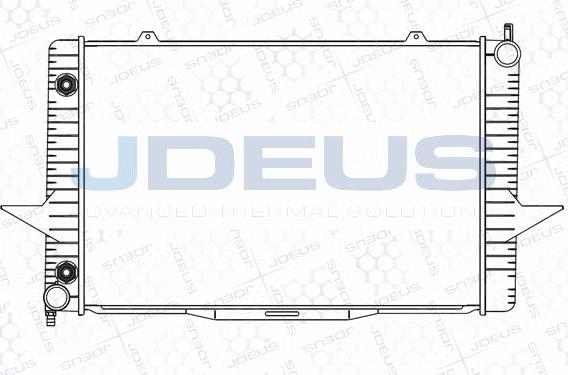 Jdeus M-0310550 - Radiators, Motora dzesēšanas sistēma ps1.lv