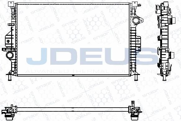 Jdeus M-0310560 - Radiators, Motora dzesēšanas sistēma ps1.lv