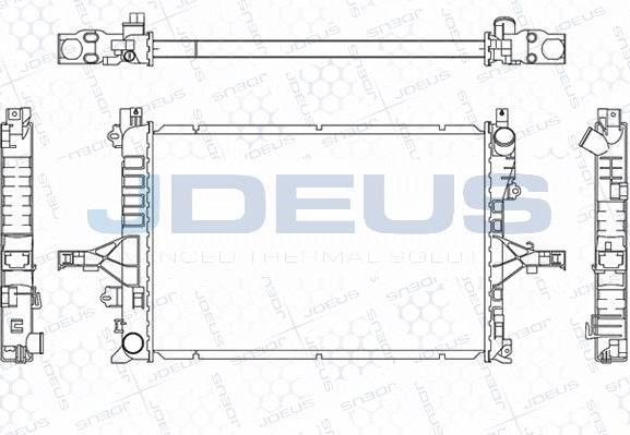 Jdeus M-0310530 - Radiators, Motora dzesēšanas sistēma ps1.lv