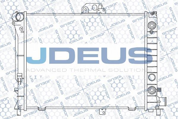 Jdeus M-0240100 - Radiators, Motora dzesēšanas sistēma ps1.lv
