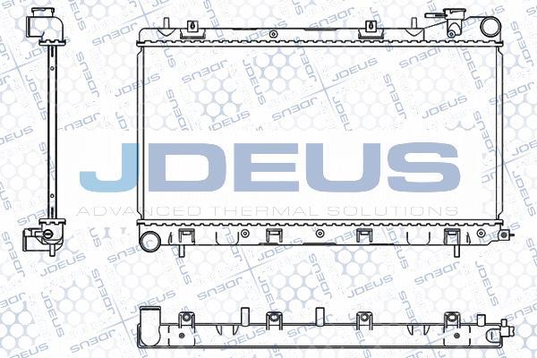 Jdeus M-026012A - Radiators, Motora dzesēšanas sistēma ps1.lv