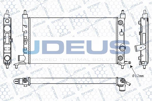 Jdeus M-020013A - Radiators, Motora dzesēšanas sistēma ps1.lv