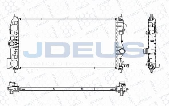 Jdeus M-0201030 - Radiators, Motora dzesēšanas sistēma ps1.lv