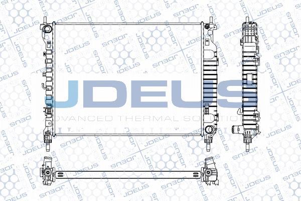 Jdeus M-0201290 - Radiators, Motora dzesēšanas sistēma ps1.lv