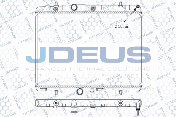 Jdeus M-0210430 - Radiators, Motora dzesēšanas sistēma ps1.lv