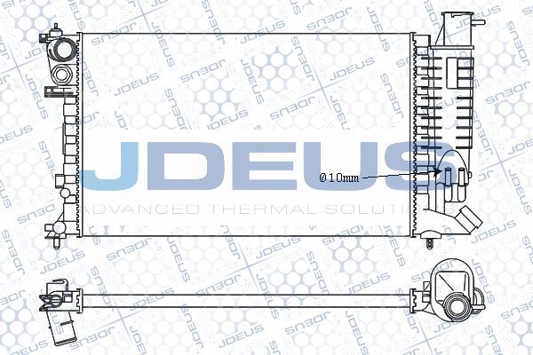 Jdeus M-021056A - Radiators, Motora dzesēšanas sistēma ps1.lv