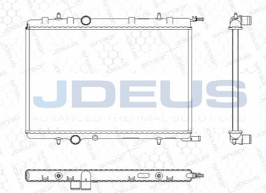 Jdeus M-0210341 - Radiators, Motora dzesēšanas sistēma ps1.lv