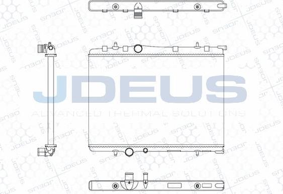 Jdeus M-0210321 - Radiators, Motora dzesēšanas sistēma ps1.lv