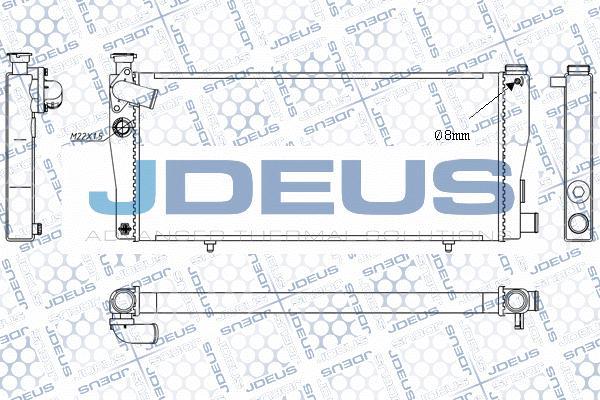 Jdeus M-0210211 - Radiators, Motora dzesēšanas sistēma ps1.lv