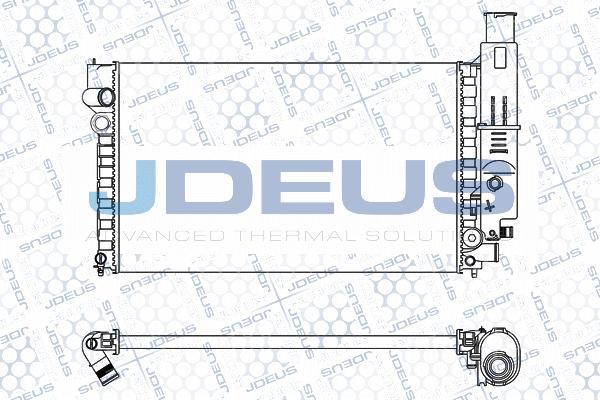 Jdeus M-0210220 - Radiators, Motora dzesēšanas sistēma ps1.lv