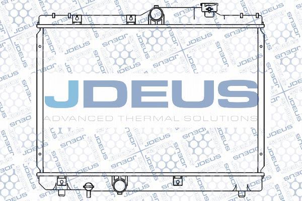 Jdeus M-0280470 - Radiators, Motora dzesēšanas sistēma ps1.lv