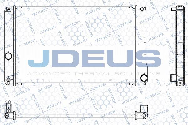 Jdeus M-0280820 - Radiators, Motora dzesēšanas sistēma ps1.lv