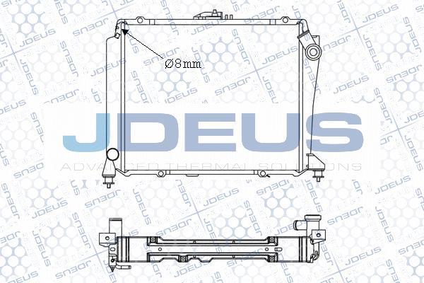 Jdeus M-028034A - Radiators, Motora dzesēšanas sistēma ps1.lv