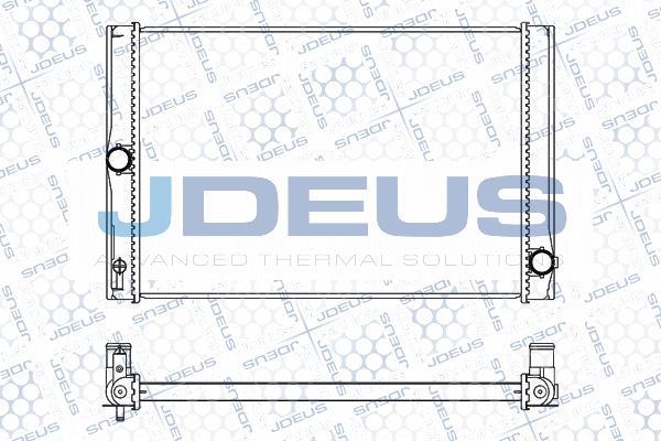 Jdeus M-0280230 - Radiators, Motora dzesēšanas sistēma ps1.lv