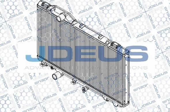 Jdeus M-0281100 - Radiators, Motora dzesēšanas sistēma ps1.lv