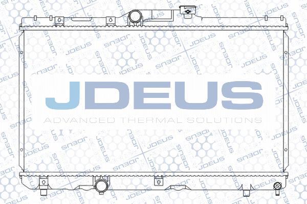 Jdeus M-0281210 - Radiators, Motora dzesēšanas sistēma ps1.lv