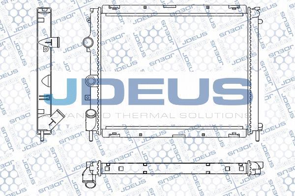 Jdeus M-0230580 - Radiators, Motora dzesēšanas sistēma ps1.lv