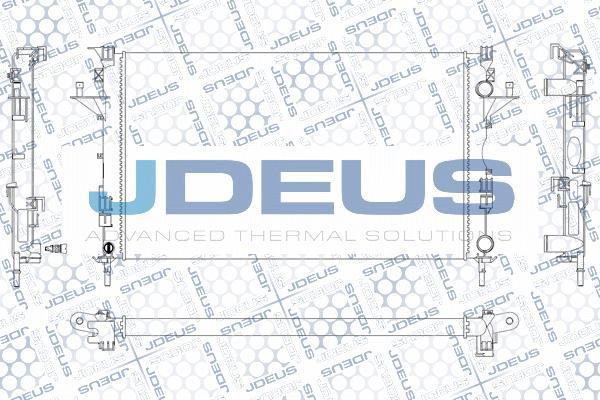 Jdeus M-0230690 - Radiators, Motora dzesēšanas sistēma ps1.lv