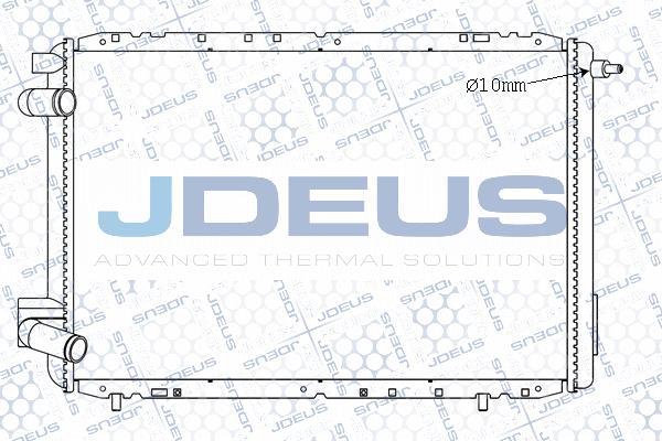 Jdeus M-0230040 - Radiators, Motora dzesēšanas sistēma ps1.lv