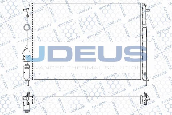 Jdeus M-0230830 - Radiators, Motora dzesēšanas sistēma ps1.lv