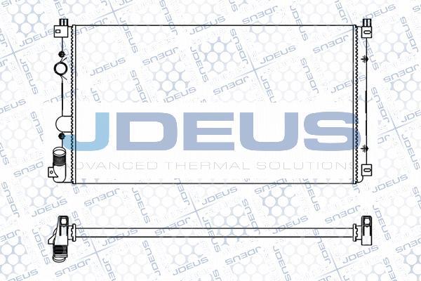 Jdeus M-023125A - Radiators, Motora dzesēšanas sistēma ps1.lv