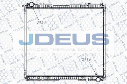 Jdeus M-1410020 - Radiators, Motora dzesēšanas sistēma ps1.lv