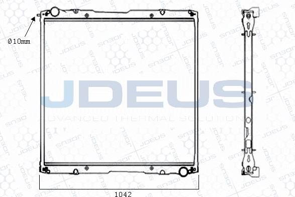 Jdeus M-141002A - Radiators, Motora dzesēšanas sistēma ps1.lv