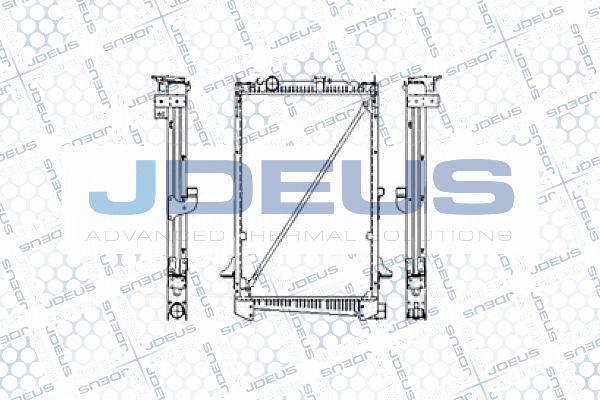 Jdeus M-1080060 - Radiators, Motora dzesēšanas sistēma ps1.lv