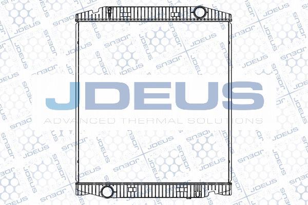 Jdeus M-1140130 - Radiators, Motora dzesēšanas sistēma ps1.lv