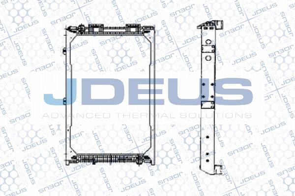 Jdeus M-115008A - Radiators, Motora dzesēšanas sistēma ps1.lv