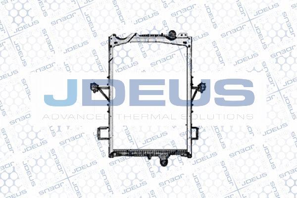 Jdeus M-1310350 - Radiators, Motora dzesēšanas sistēma ps1.lv