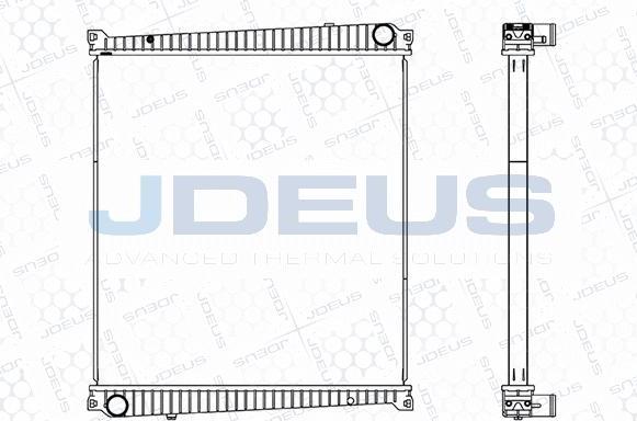 Jdeus M-1230921 - Radiators, Motora dzesēšanas sistēma ps1.lv