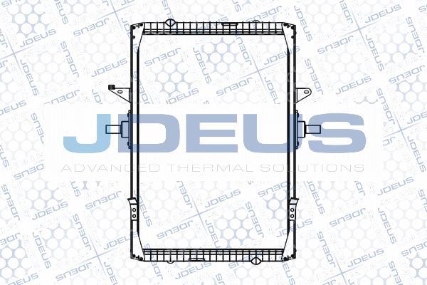 Jdeus M-1230080 - Radiators, Motora dzesēšanas sistēma ps1.lv