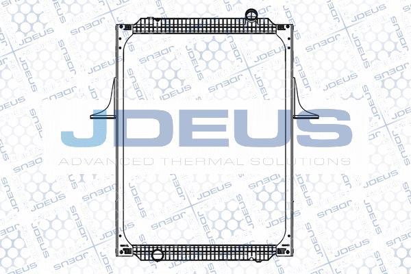 Jdeus M-1230140 - Radiators, Motora dzesēšanas sistēma ps1.lv