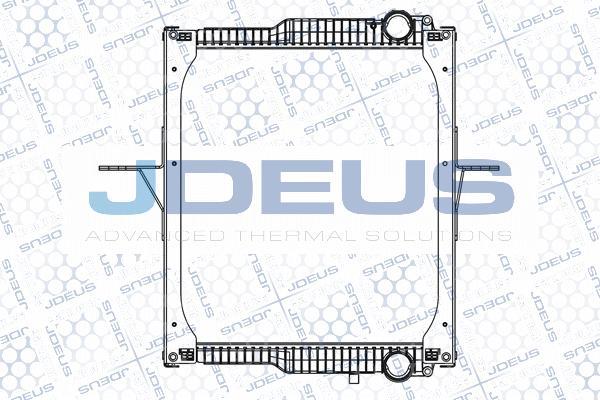 Jdeus M-1230110 - Radiators, Motora dzesēšanas sistēma ps1.lv