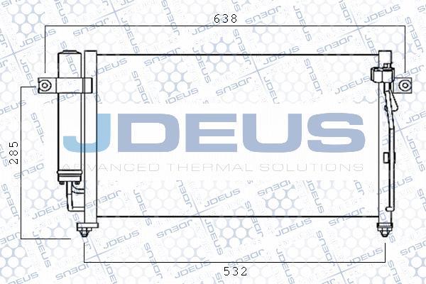 Jdeus M-7540150 - Kondensators, Gaisa kond. sistēma ps1.lv