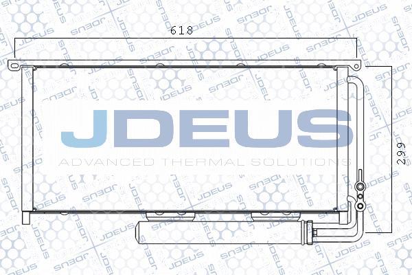 Jdeus M-7170500 - Kondensators, Gaisa kond. sistēma ps1.lv