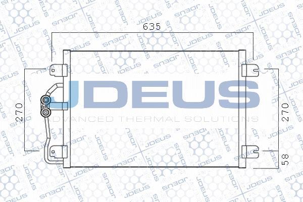 Jdeus M-7230600 - Kondensators, Gaisa kond. sistēma ps1.lv