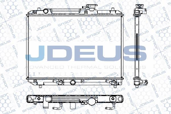 Jdeus RA0420031 - Radiators, Motora dzesēšanas sistēma ps1.lv