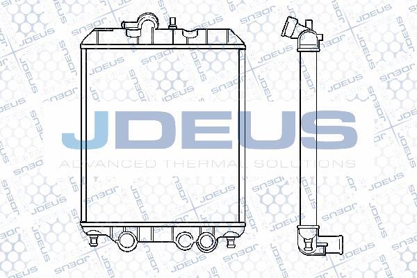 Jdeus RA0520010 - Radiators, Motora dzesēšanas sistēma ps1.lv