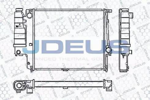 Jdeus RA0050490 - Radiators, Motora dzesēšanas sistēma ps1.lv